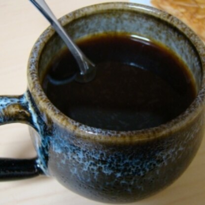 やん♡このコーヒーの旨さは癖になる～(≧▼≦)
ついつい作っちゃうわ♪幸せおやつタイムになりました♪
はふ～(*´ω｀*)♡